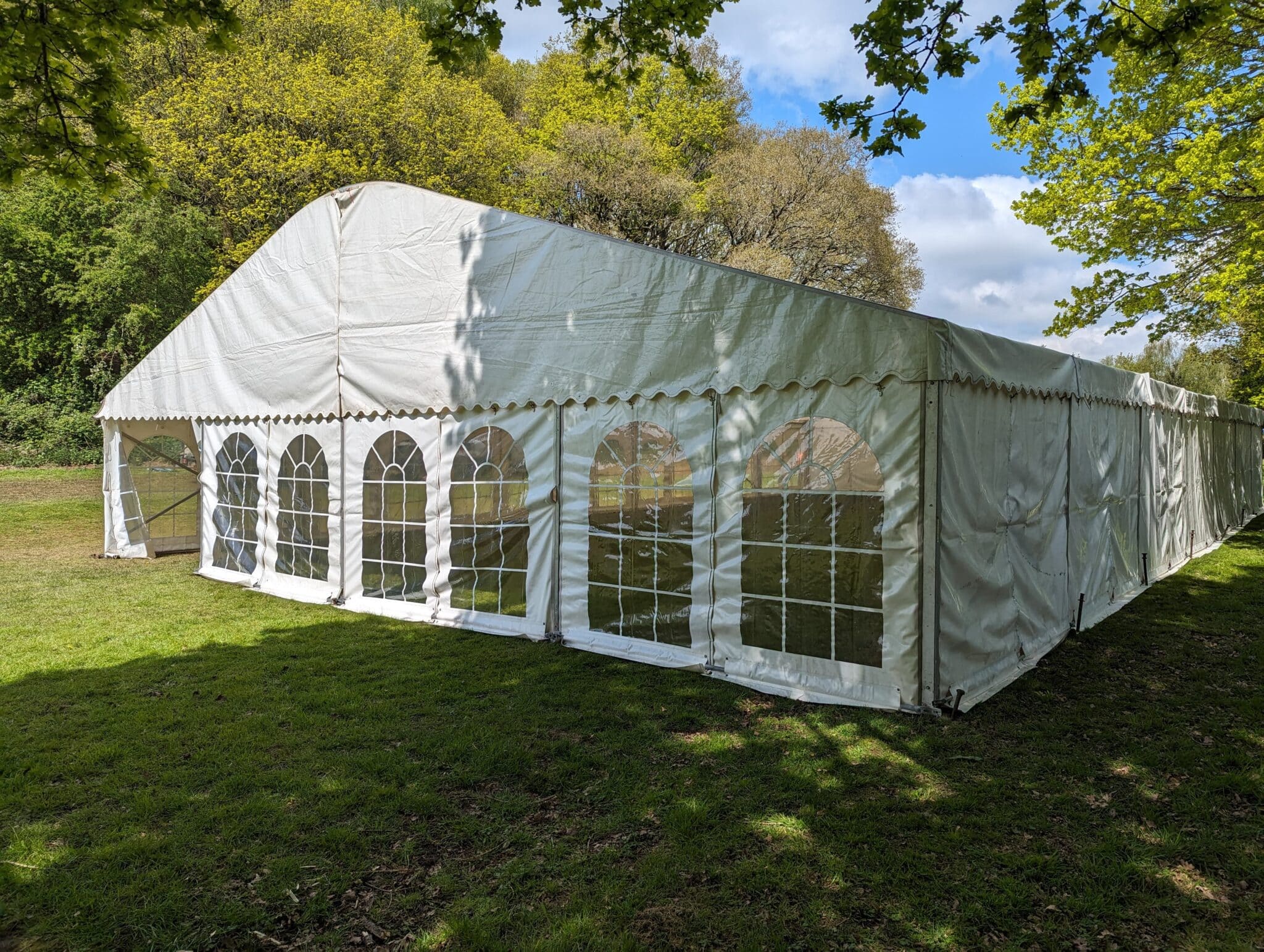Marquee Installation for Birmingham Scout Association at Blackwell Adventure Centre