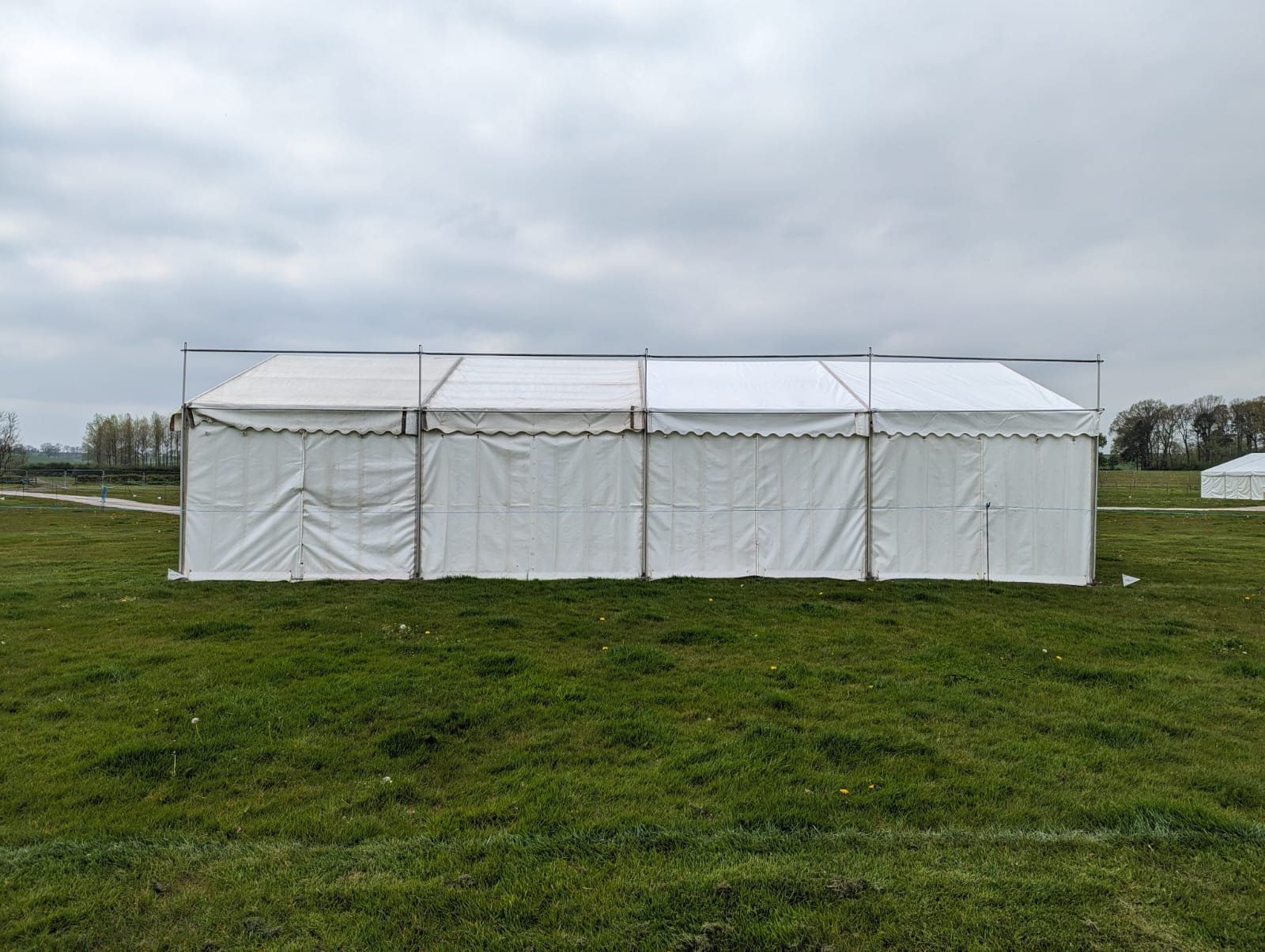 Professional Marquee Installation for Crown Oak at the Kelmarsh Show