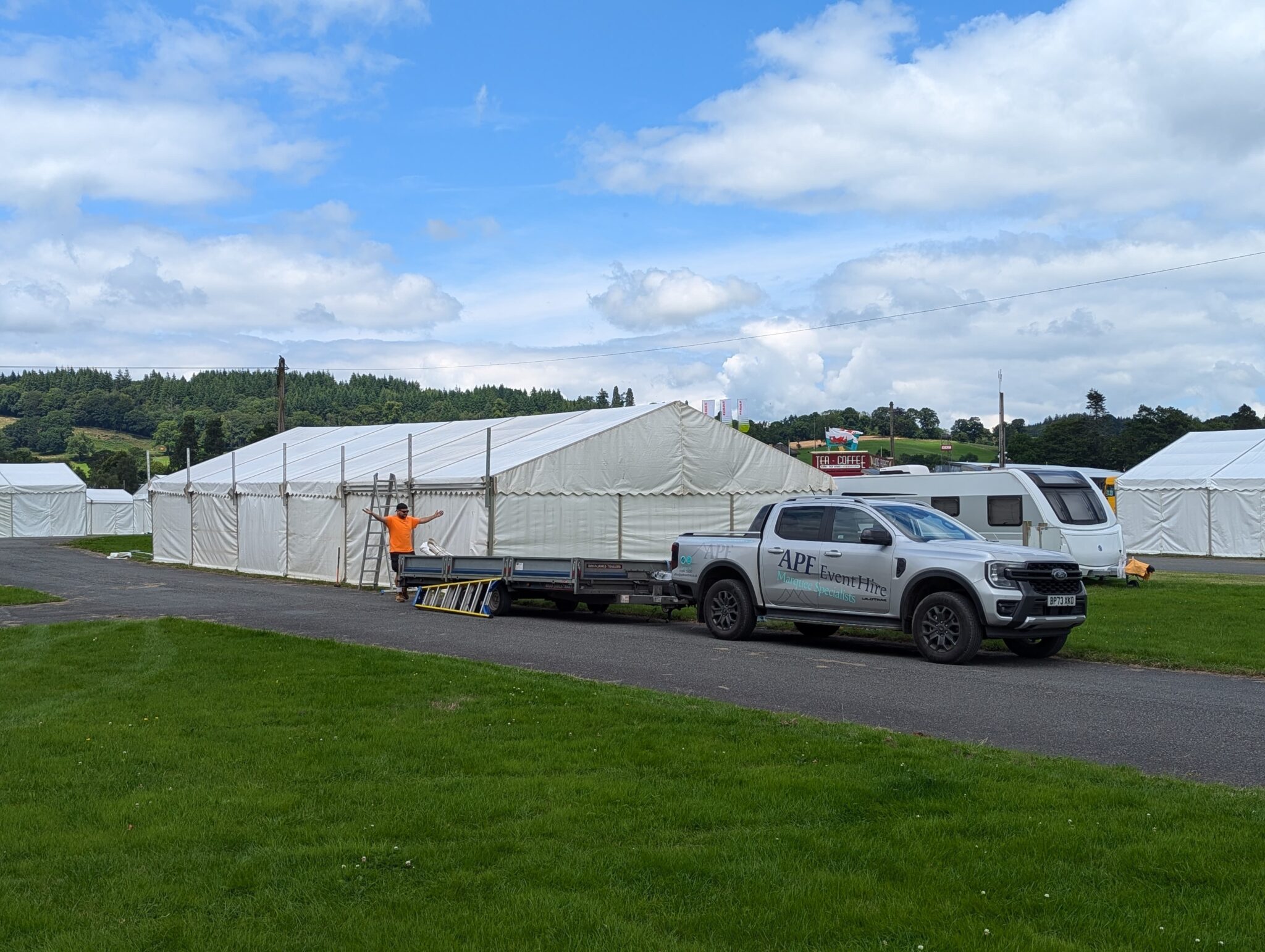 APF Event Hire Brings Marquee Excellence to The Royal Welsh Show