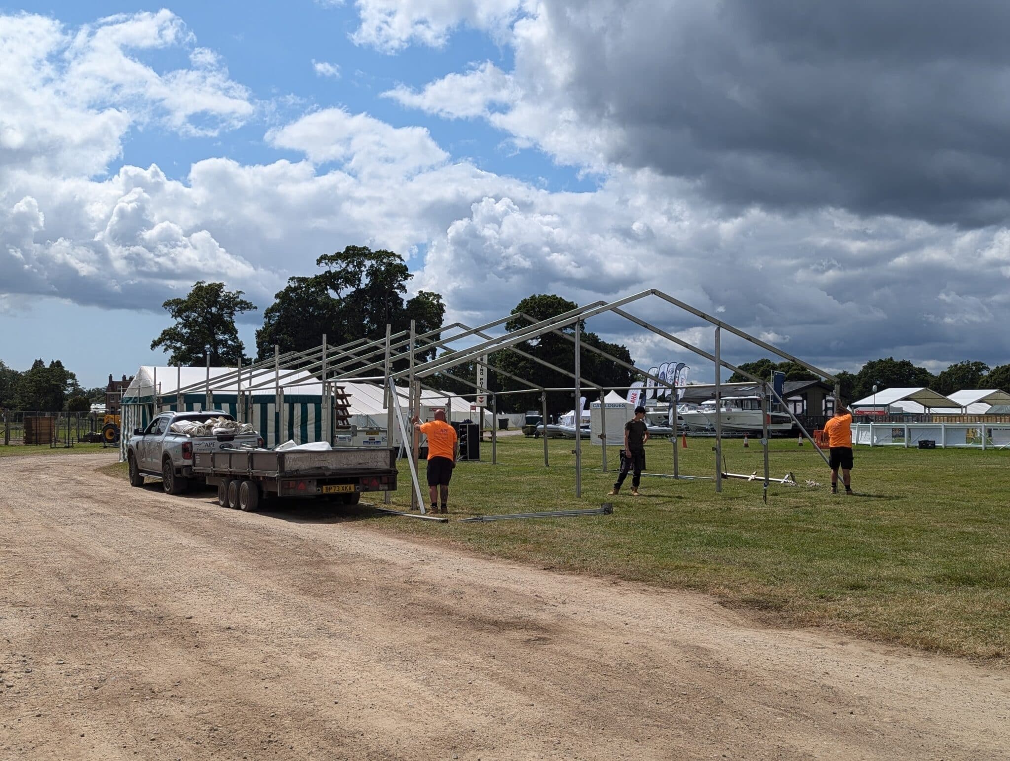 APF Event Hire Showcases Premier Marquee Solutions at The New Forest and Hampshire Show