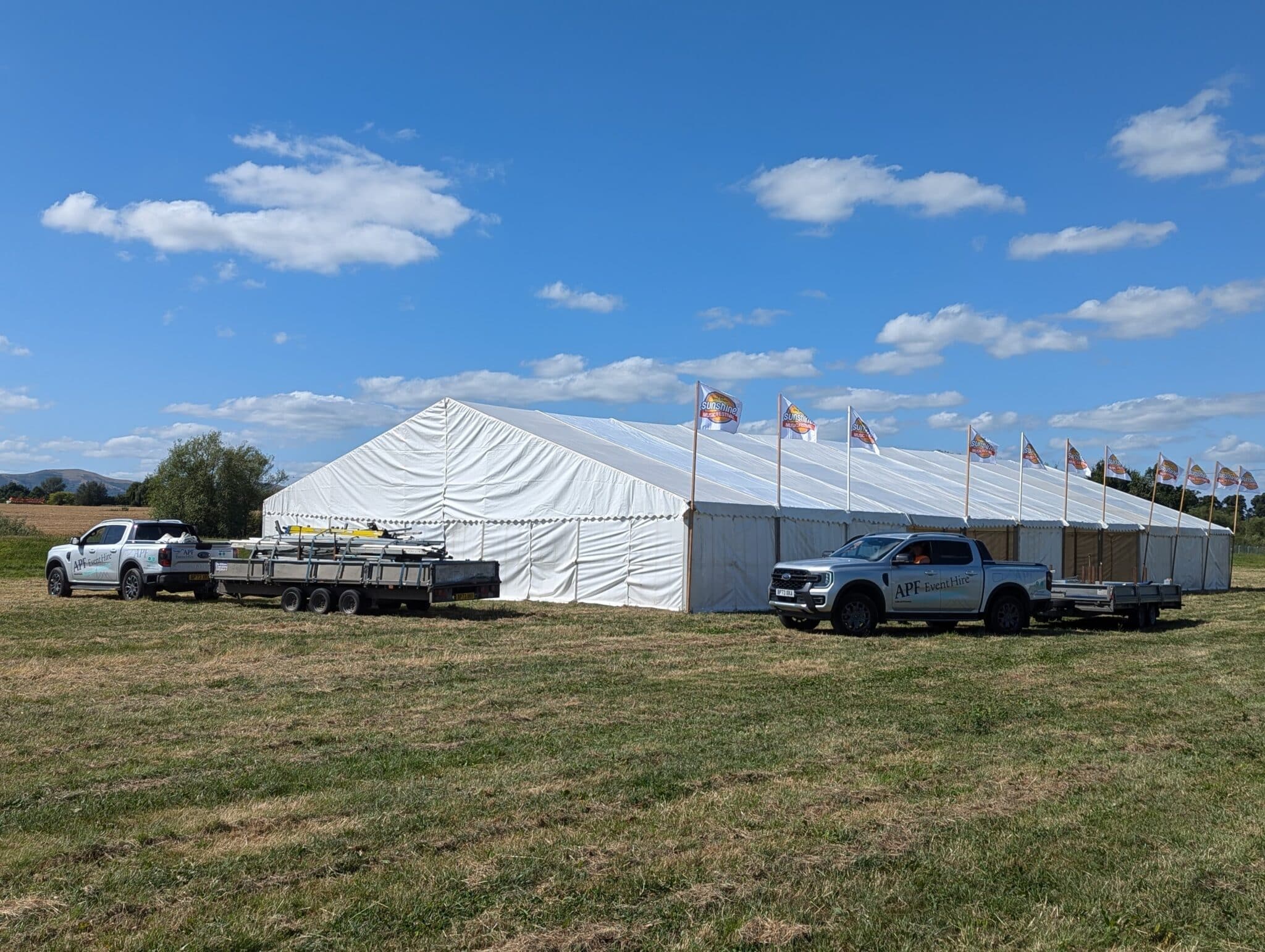 Comprehensive Marquee Solutions for a Diverse Festival