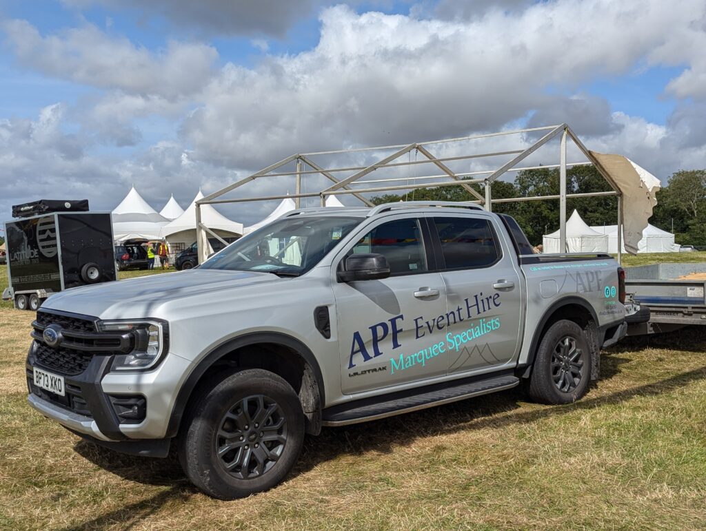 APF Event Hire Supports Comfort Gear/Sketchers Shoes at Carfest: The UK’s Biggest Family Fundraising Festival