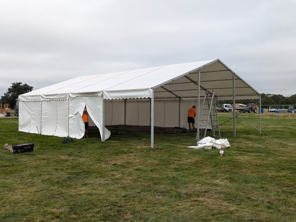 APF Event Hire Elevates Exhibitor Experience at the Eden and Oxted Show