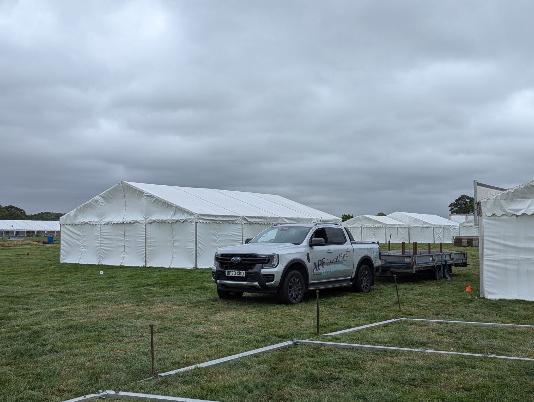 APF Event Hire Elevates Exhibitor Experience at the Eden and Oxted Show