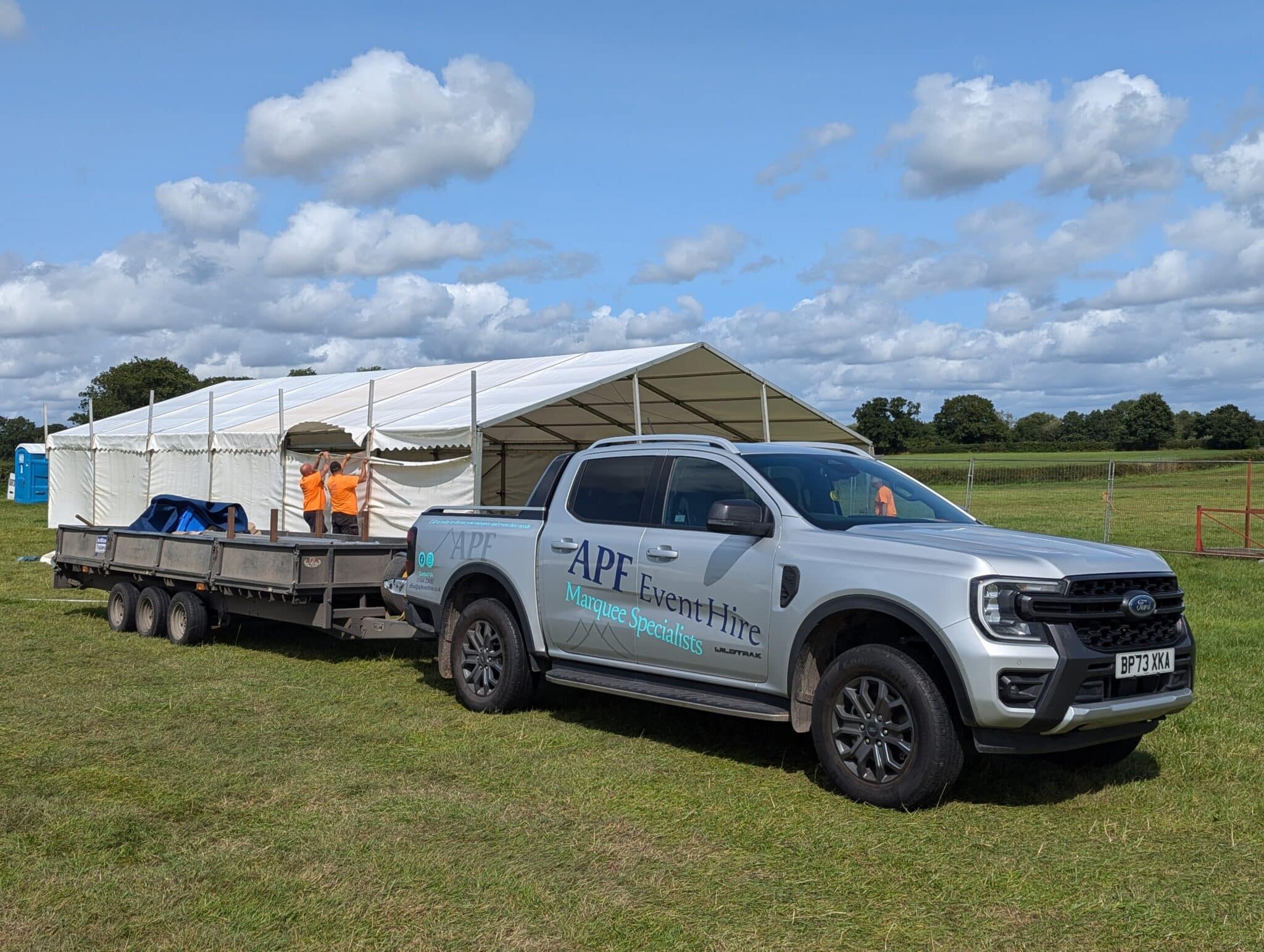 APF Event Hire Supports Premier Exhibitors at the Cheshire Game & Country Fair