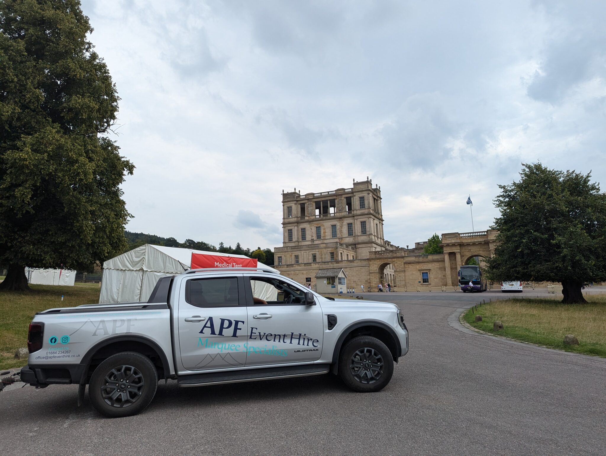 APF Event Hire Enhances Exhibitor Presence at Chatsworth County Show