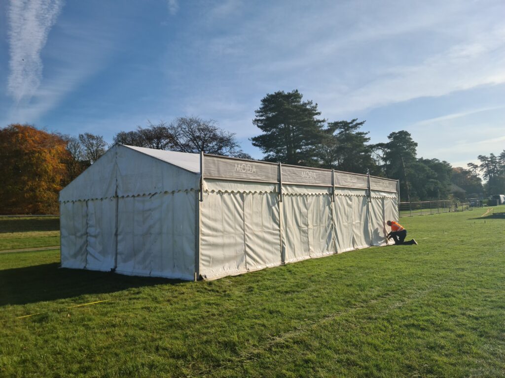 APF Event Hire Elevates the Sandringham Christmas Fair with Elegant Marquee Installations